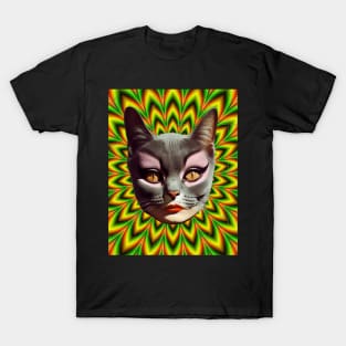 Psychedelic Catwoman T-Shirt